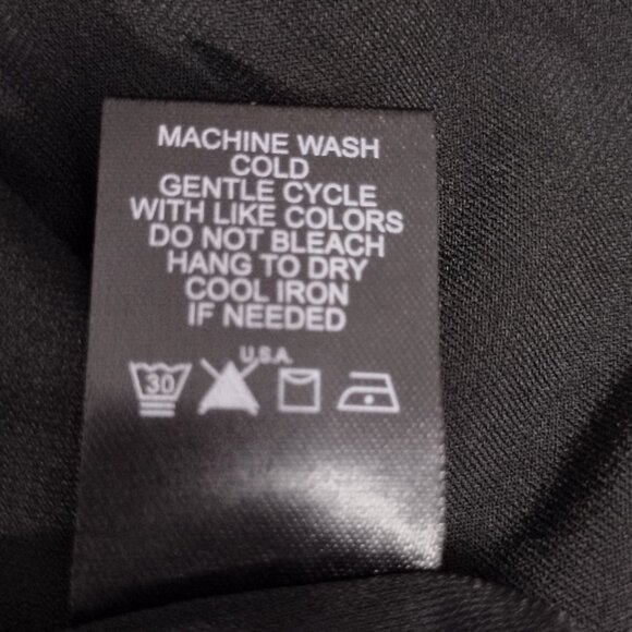 Antthony: 2-pc Flounce Sleeve Straight Leg Pant Set, Size 2X, Black - Picture 11 of 12